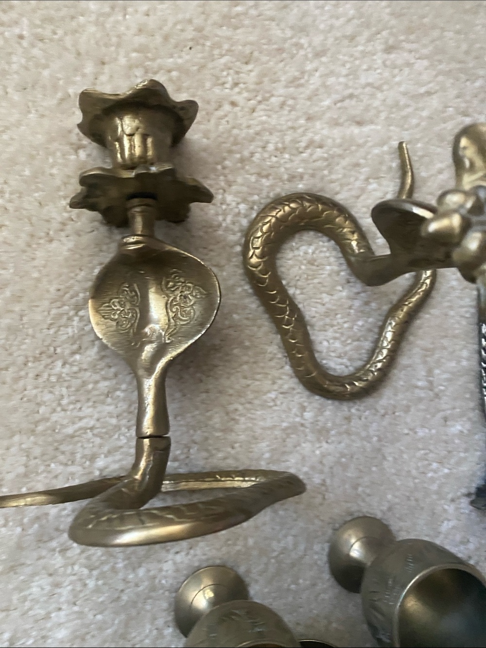 Cute bronze color decorative 10 pieces - Picture 2 of 7